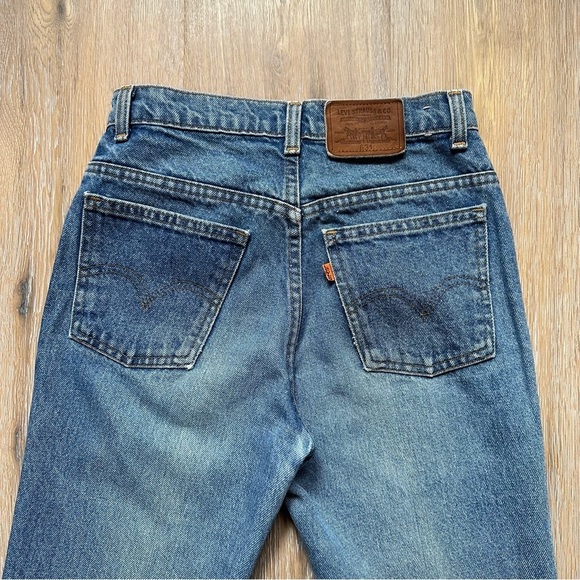 Vintage 1980's Levi’s 631 Jeans Orange Tab Straight Leg W28xL34 - Picture 8 of 15